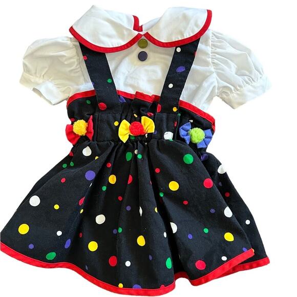 Vintage Other - Vintage 80s/90s polka dot outfit 12 months